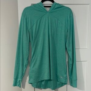 Old Navy Active - Green long sleeve hooded shirt - XL
